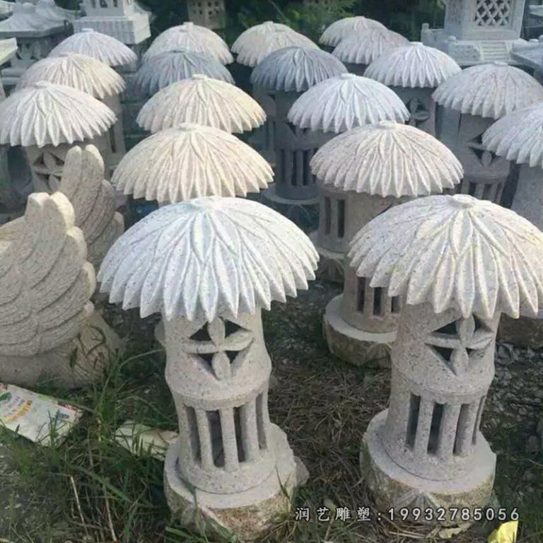 城市石灯景观石雕