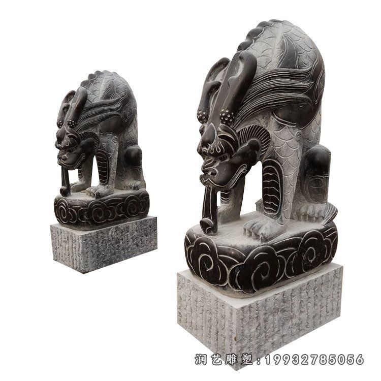 石雕吸水兽 (2)