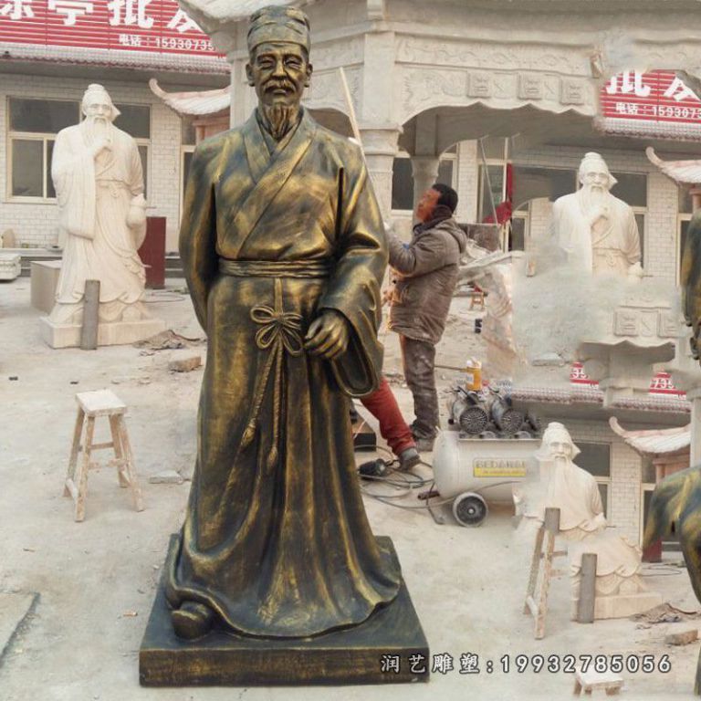 医院李时珍人物铜雕