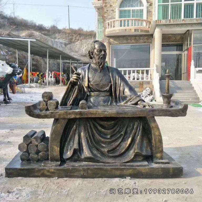 城市张仲景人物铜雕