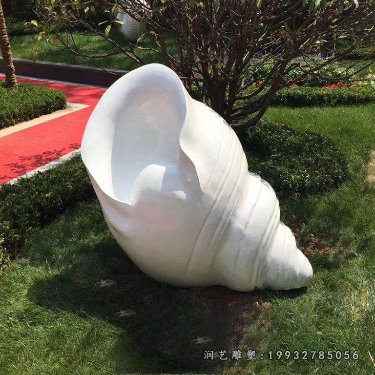 景区海螺景观石雕
