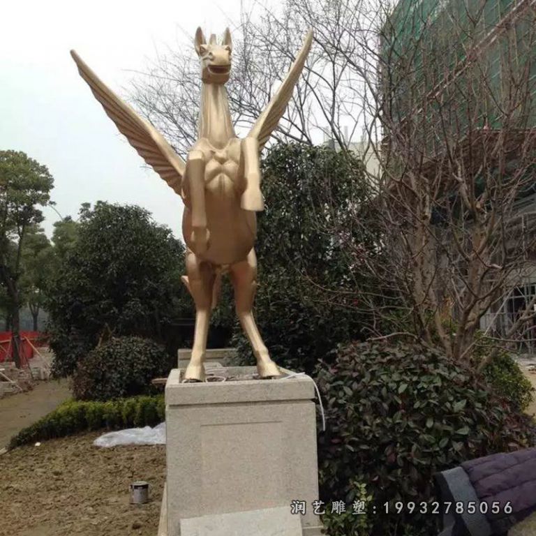 铸铜飞马,铸造飞马雕像 (2)