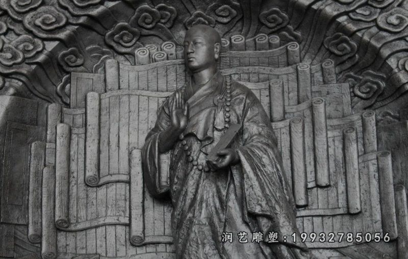 城市街道浮雕景观铜雕