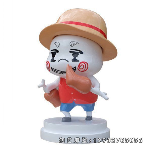 广场玻璃钢公仔卡通雕塑