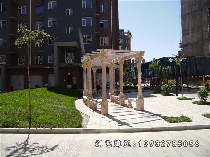 商业街长廊景观石雕