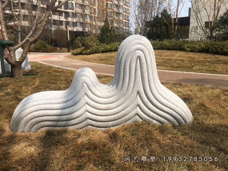 纹理假山石雕 (2)
