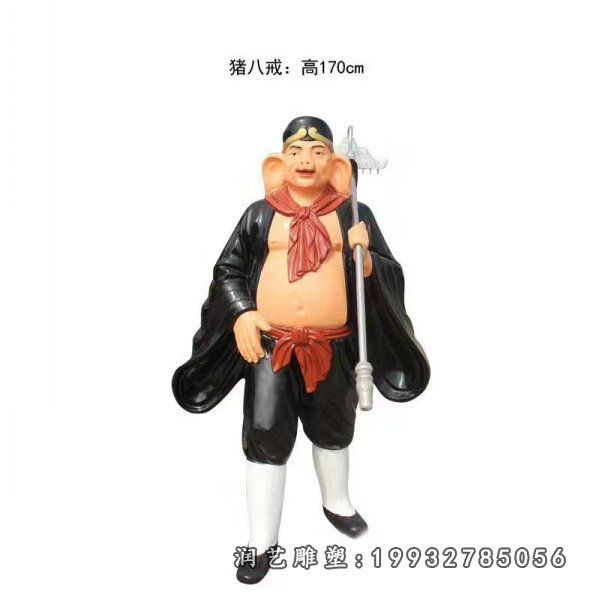 酒店玻璃钢西游记卡通雕塑