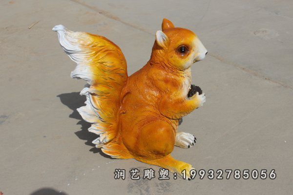 玻璃钢仿真松鼠雕塑 (54)