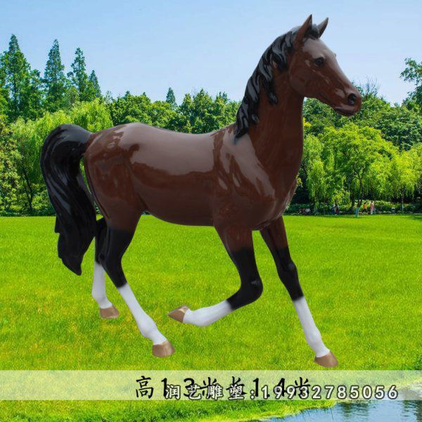 玻璃钢马雕塑 (32)