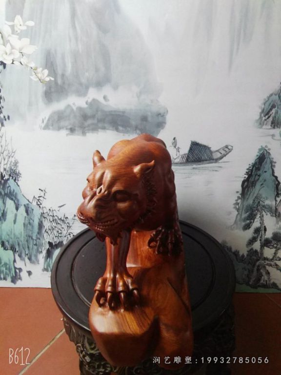 铜雕老虎 (1)