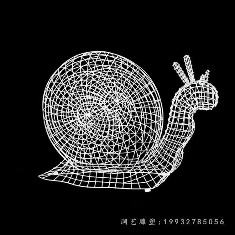 不锈钢蜗牛雕塑 (32)