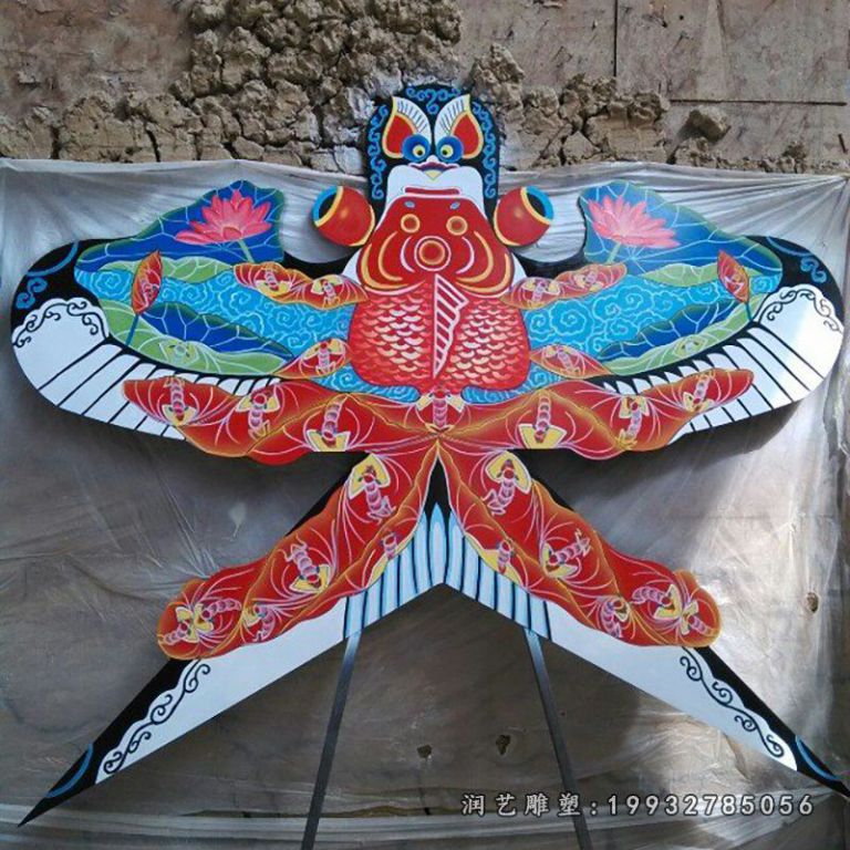 医院不锈钢风筝景观雕塑
