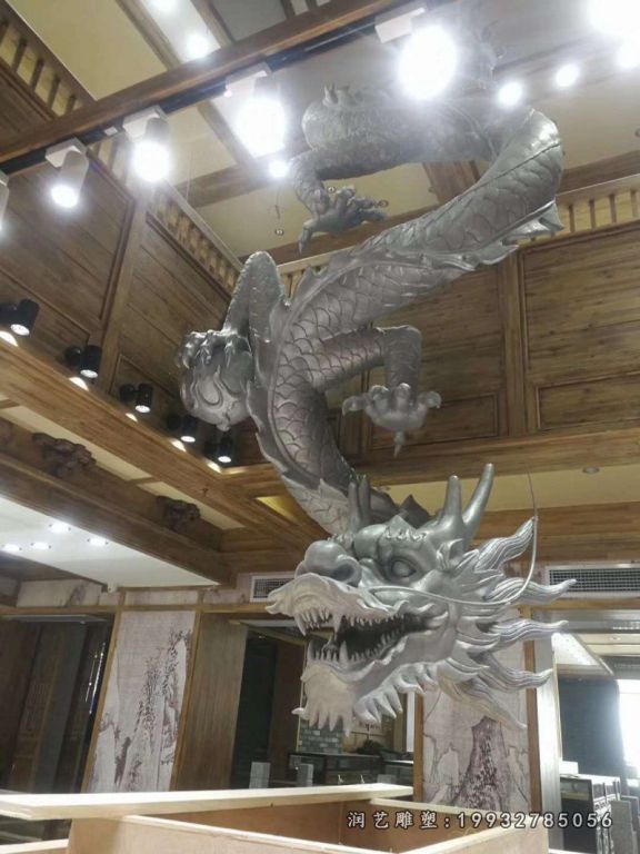 公园龙动物铜雕