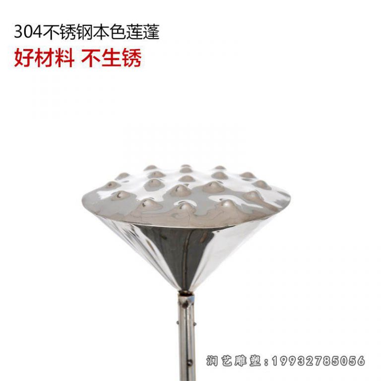 不锈钢莲蓬雕塑 (7)