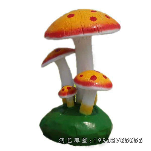 玻璃钢蘑菇雕塑 (25)