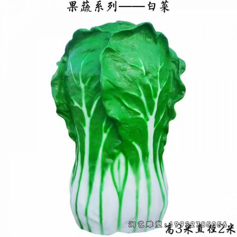 公司白菜玻璃钢蔬菜雕塑 (11)