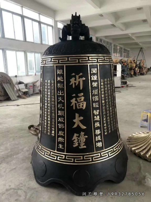 公司钟景观铜雕