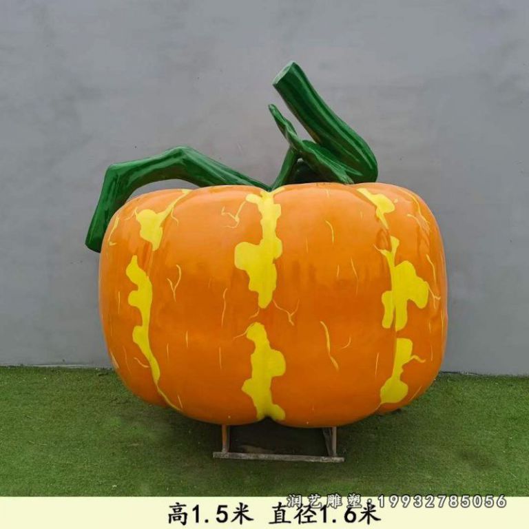 玻璃钢南瓜花园雕塑