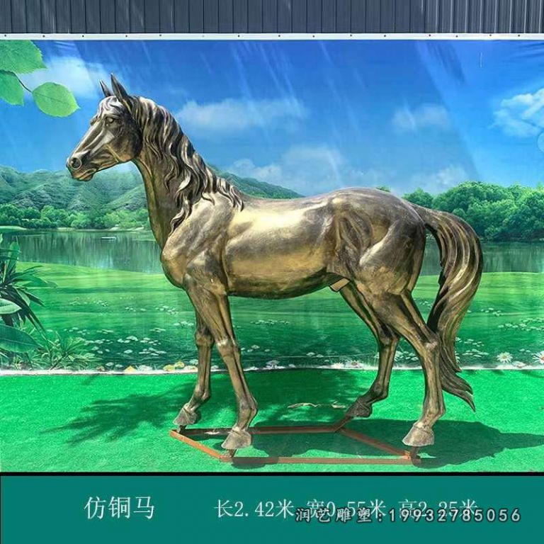 铜雕马 (21)