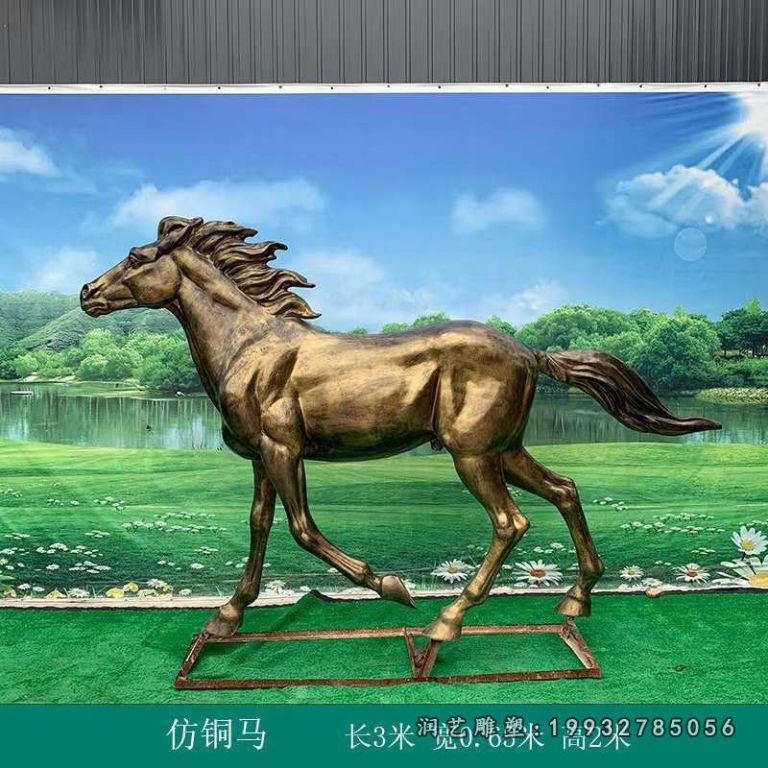 铜雕马 (22)