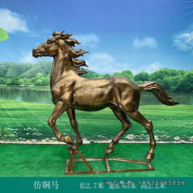 铜雕马 (23)