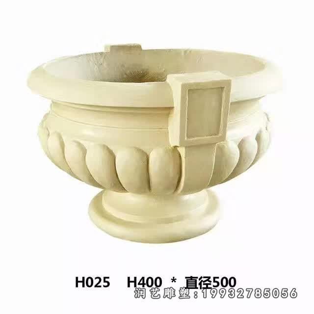 学校石雕花盆 (3)