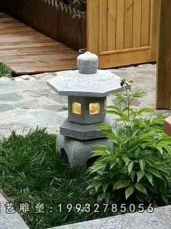 企业石灯景观石雕