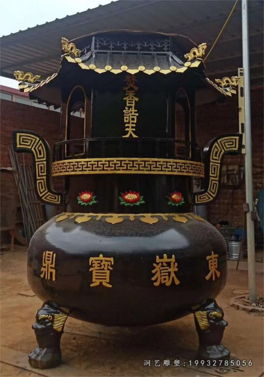 小区景观香炉石雕