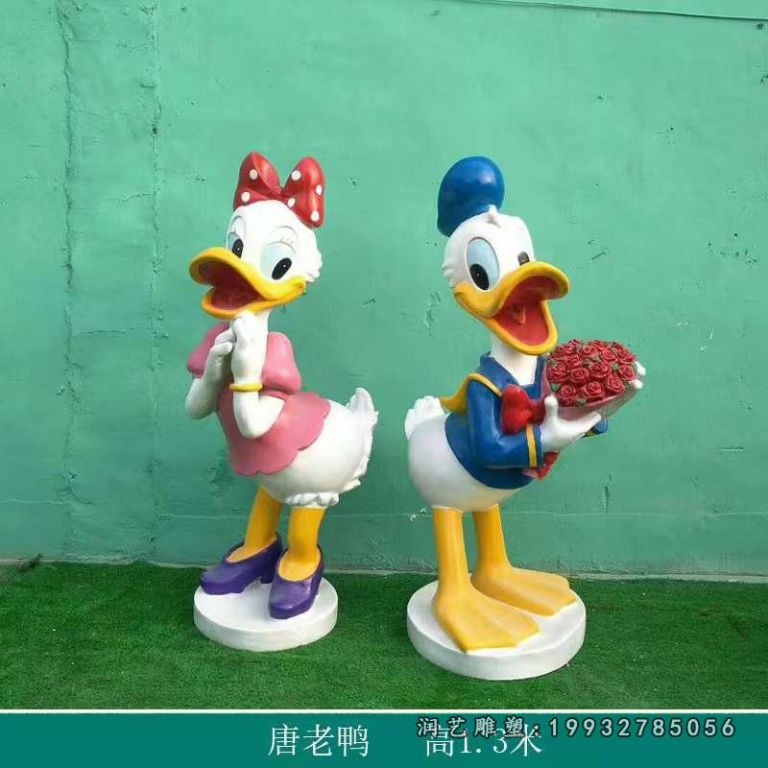 游乐场米老鼠玻璃钢卡通雕塑 (1)