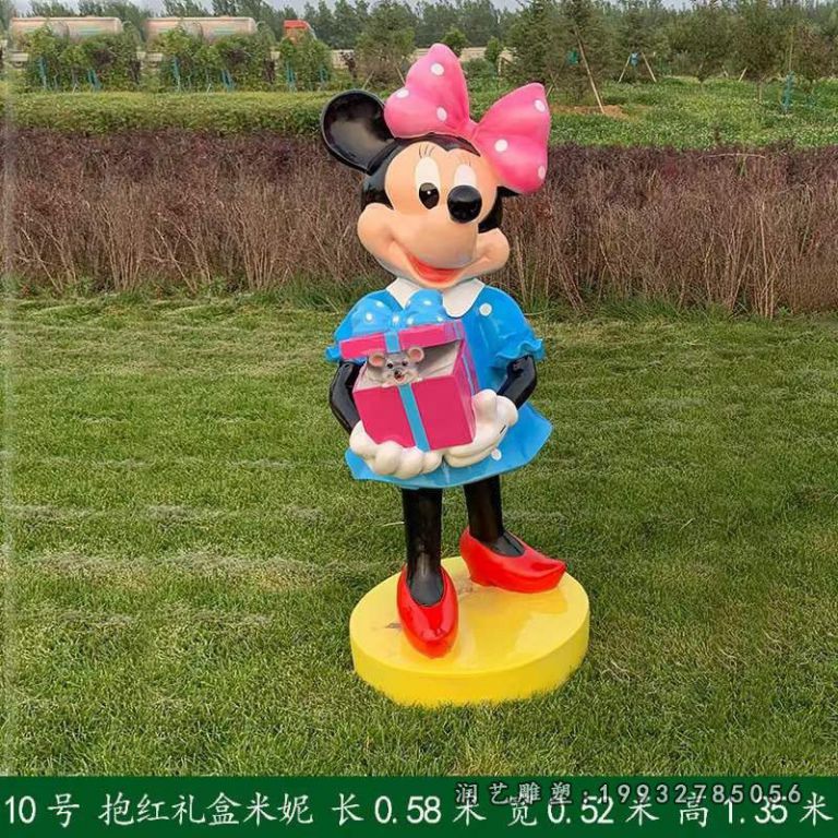 酒店玻璃钢米老鼠雕塑