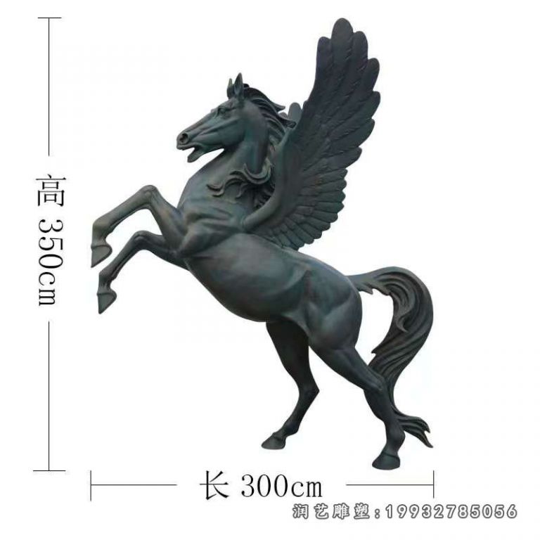 小区动物马铜雕