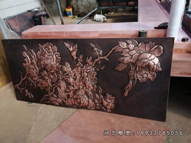 校园铜浮雕景观雕塑