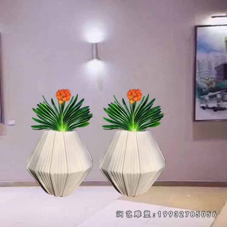 花瓶不锈钢景观雕塑 (99)
