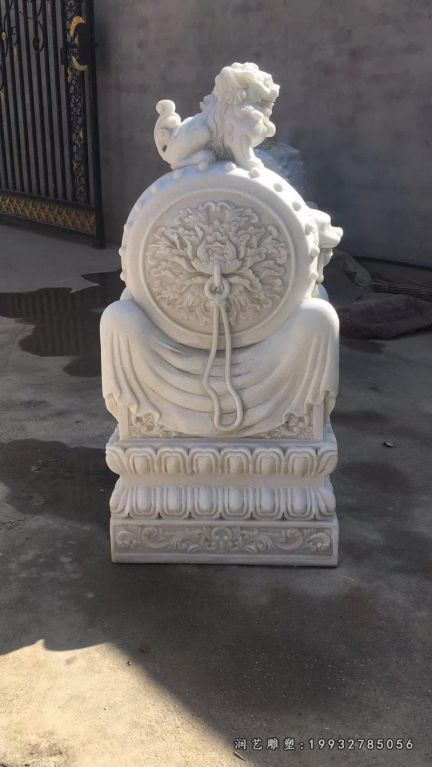 园林抱鼓石石雕