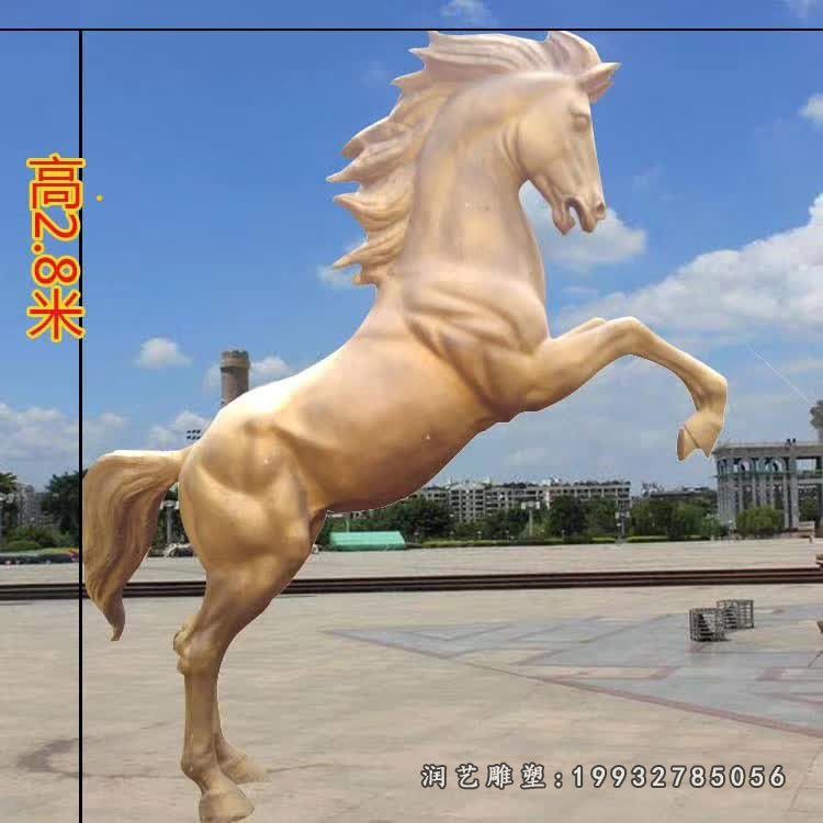 公司动物马石雕
