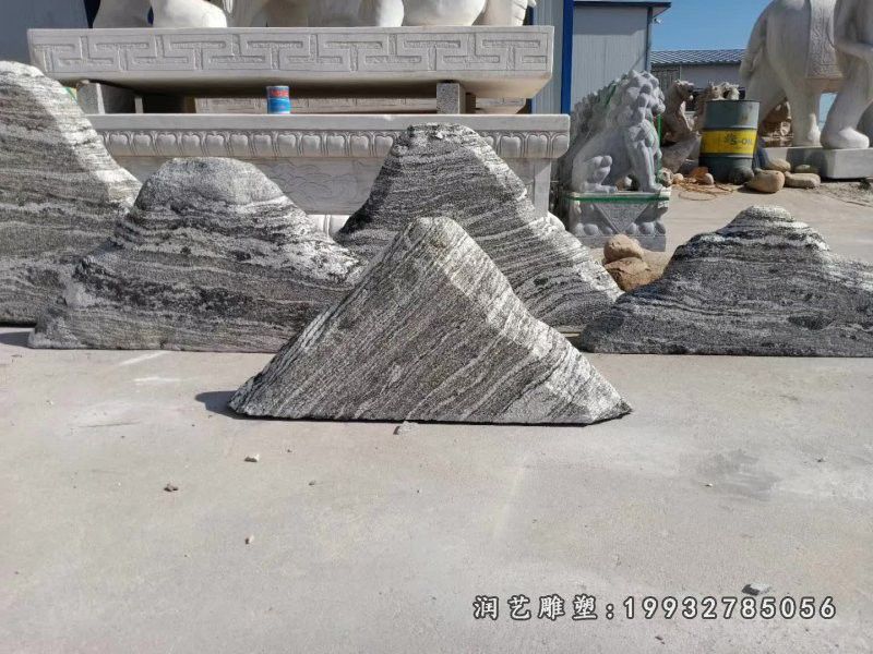 步行街景观假山石雕