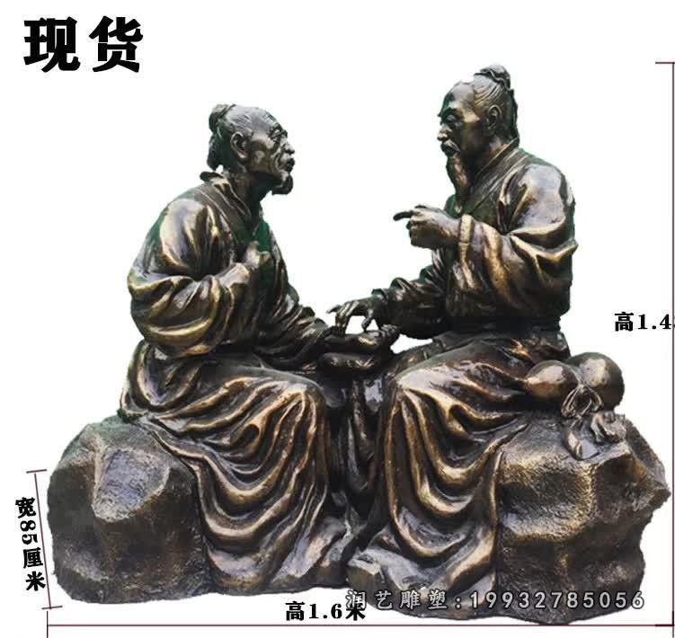 中医人物铜雕 (2)