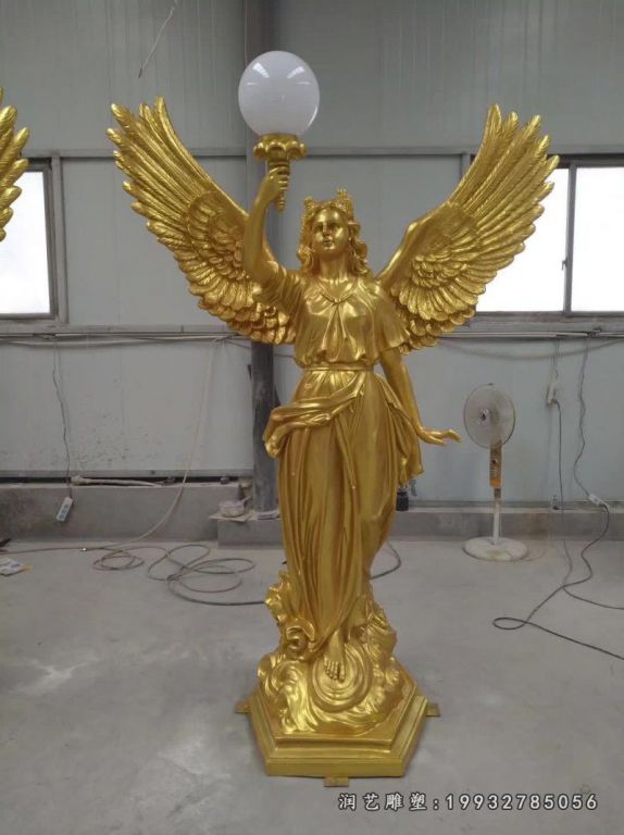 铜雕天使 (2)